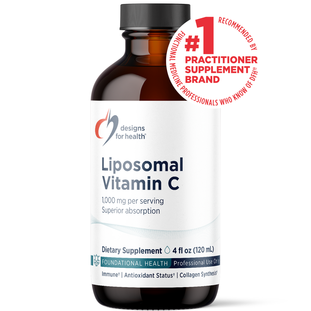 Liposomal Vitamin C, 4 Oz, by Designs For Health