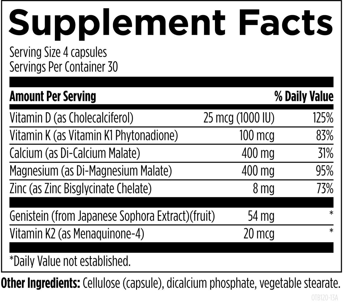 Osteoben, 120 Veg Capsules, by Designs For Health