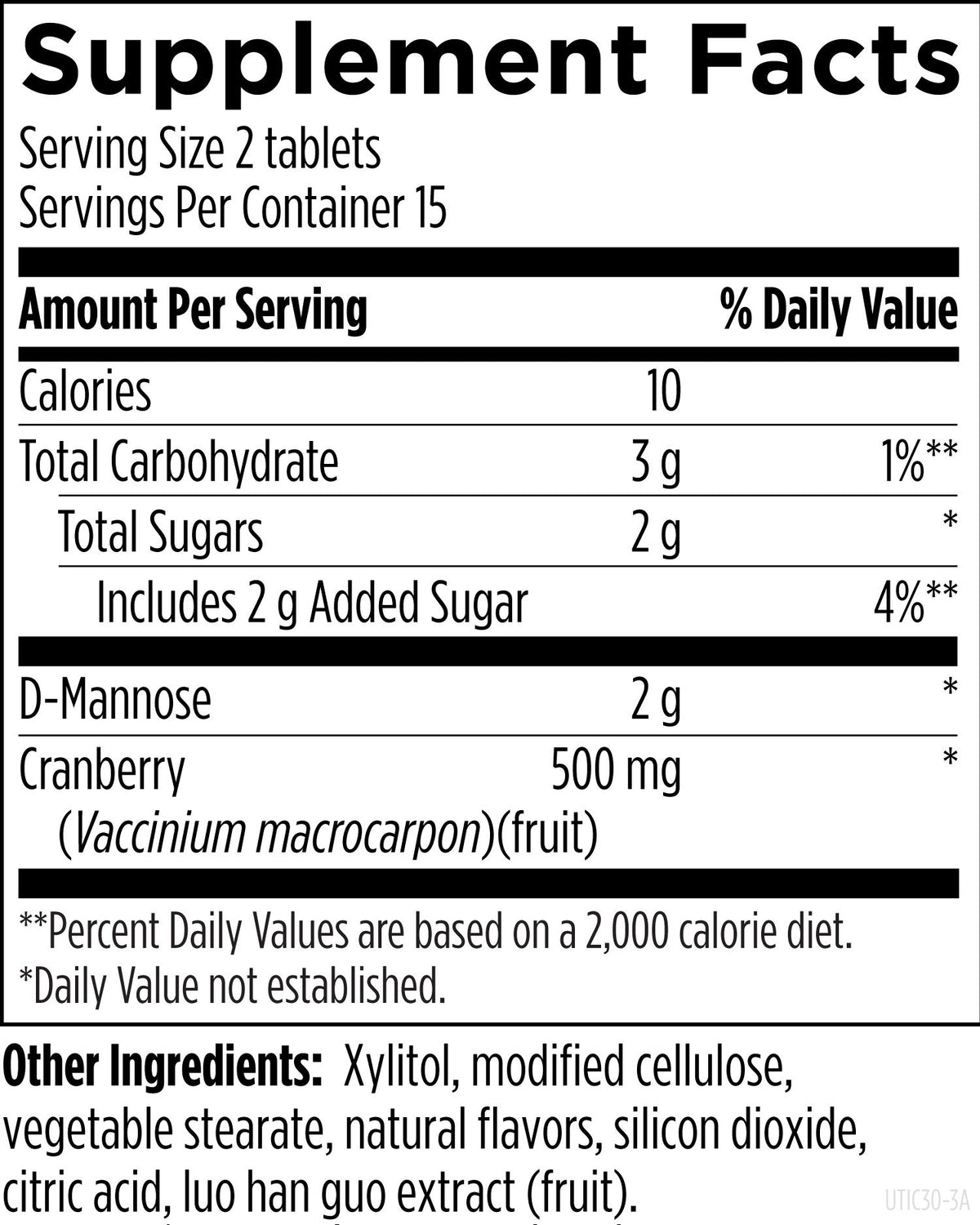 UT Intensive Chewables, 30 Tablets, by Designs For Health
