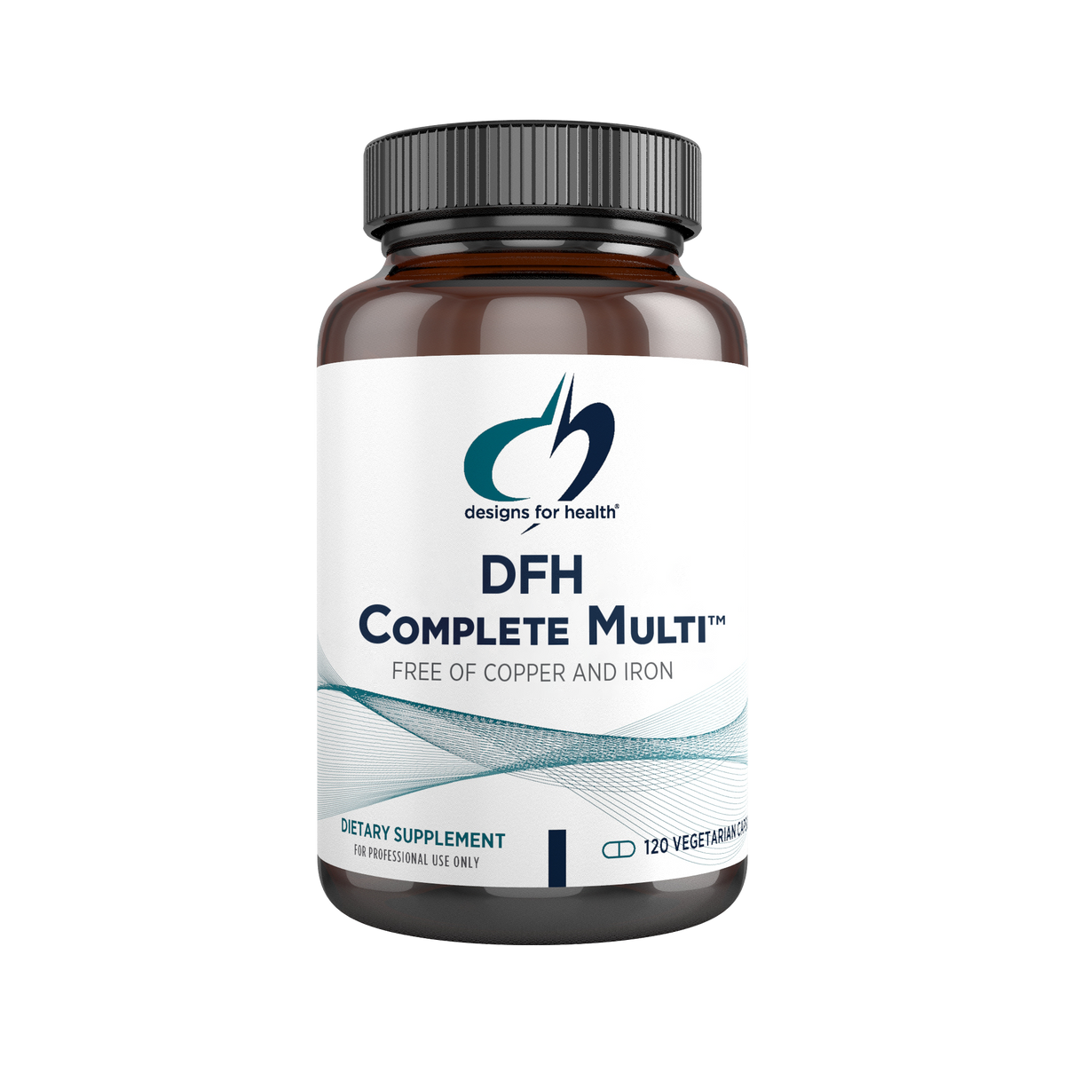 DFH Complete Multi Copper/Iron Free, 120 Veg Capsules, by Designs For Health
