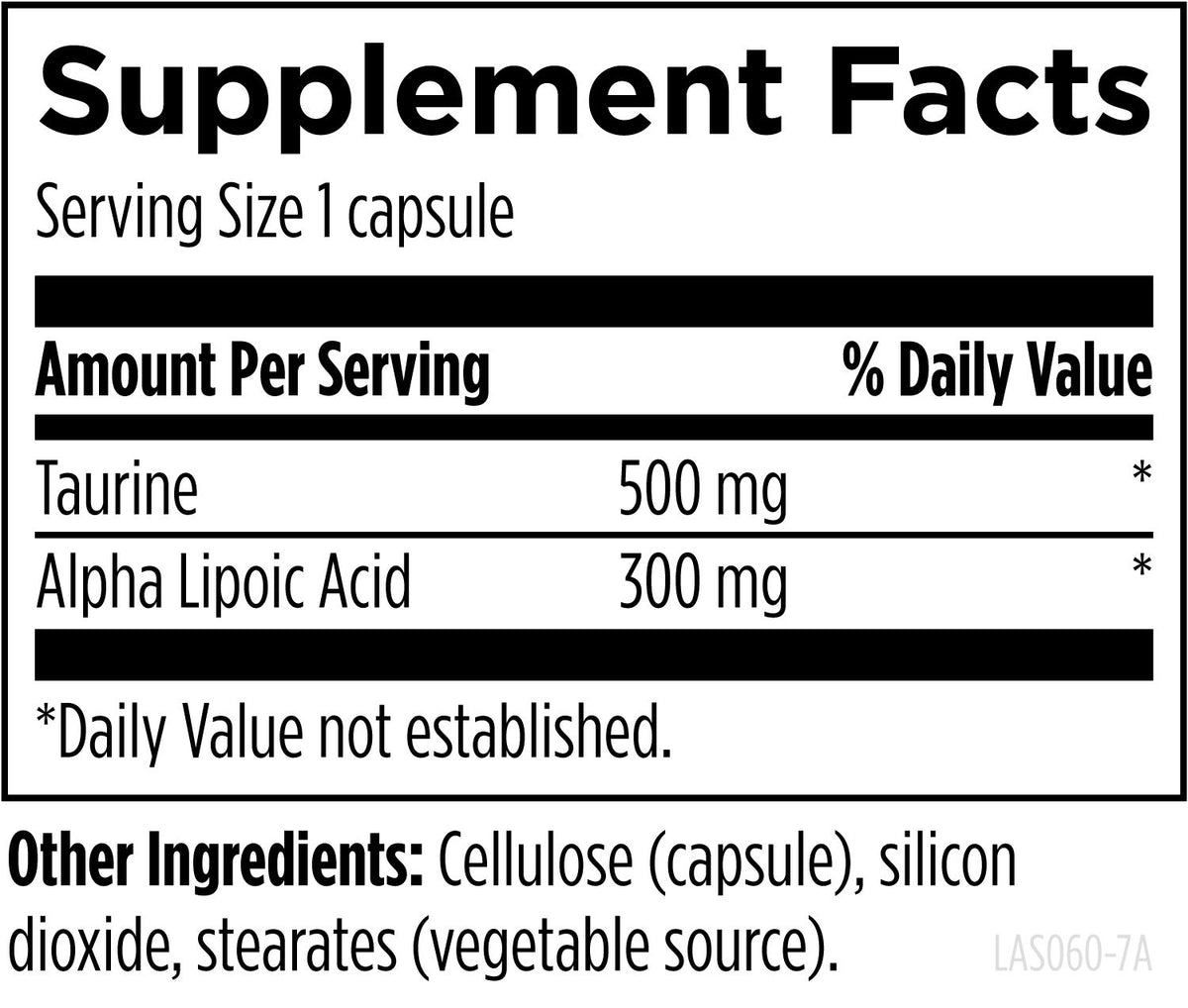 Lipoic Acid Supreme, 60 Veg Capsules, by Designs For Health