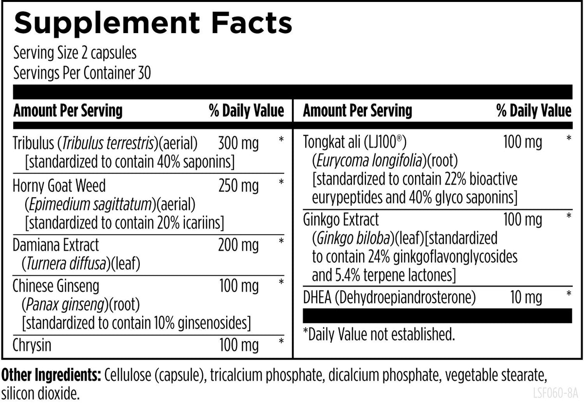 LibidoStim-F, 60 Veg Capsules, by Designs For Health