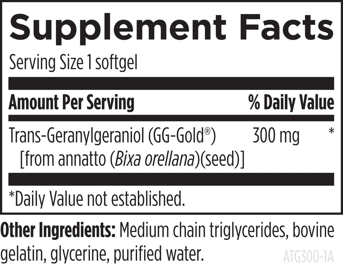 Annatto-GG 300, 60 Softgels, by Designs For Health