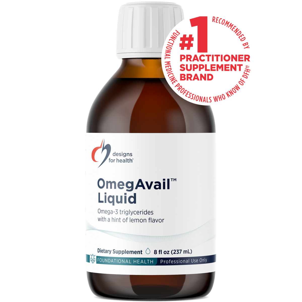 OmegAvail Liquid, 8 Oz, by Designs For Health