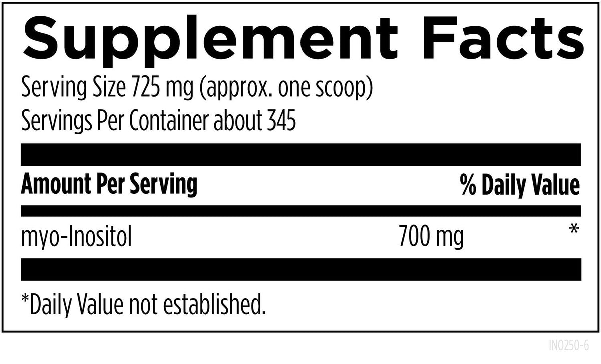Inositol Powder, by Designs For Health