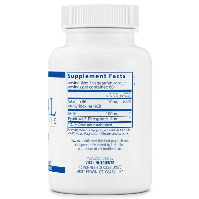 5-HTP 100 Mg, by Vital Nutrients, image #2