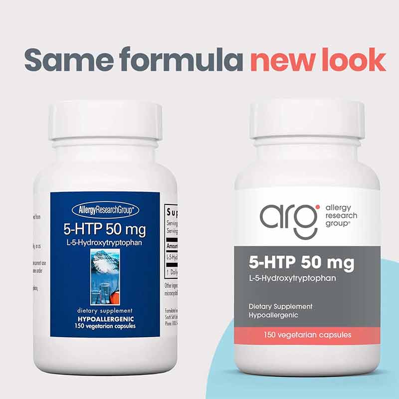 5-HTP 50 Mg, by Allergy Research Group, image #6