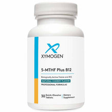5-MTHF Plus B12 Cherry Flavor, 30 Tablets, by Xymogen