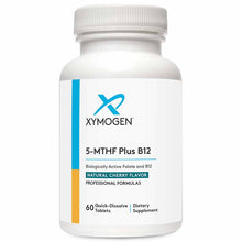 5-MTHF Plus B12 Cherry Flavor, 60 Tablets, by Xymogen