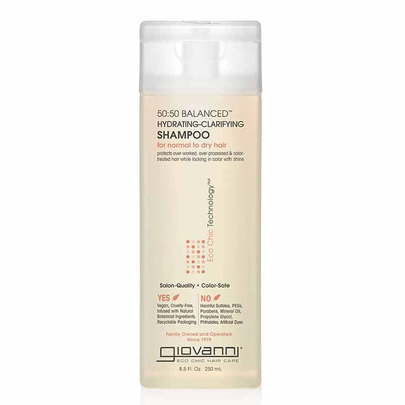 50:50 Balanced Hydrating Clarifying Shampoo, by Giovanni