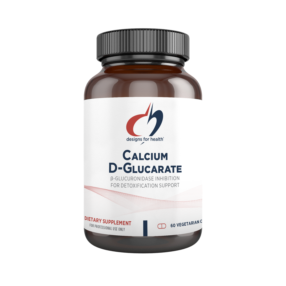 Calcium D-Glucarate, 60 Veg Capsules, by Designs For Health