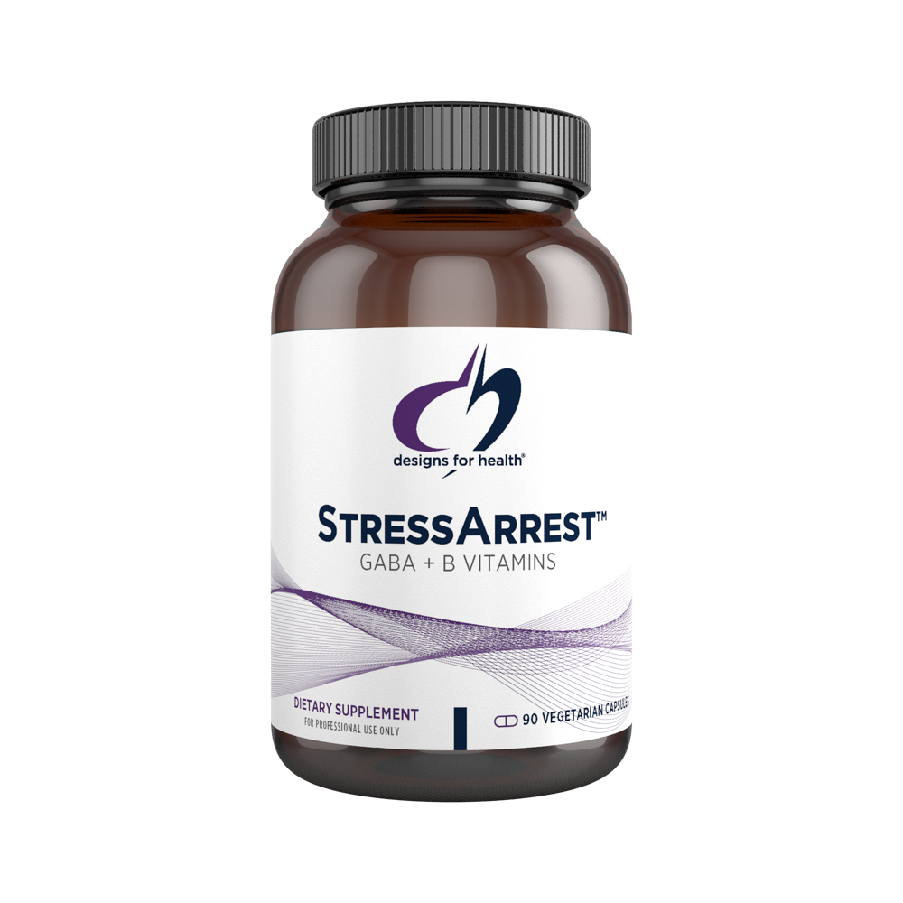 StressArrest, 90 Veg Capsules, by Designs For Health