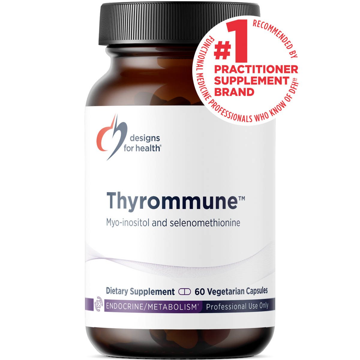 Thyrommune, 60 Veg Capsules, by Designs For Health