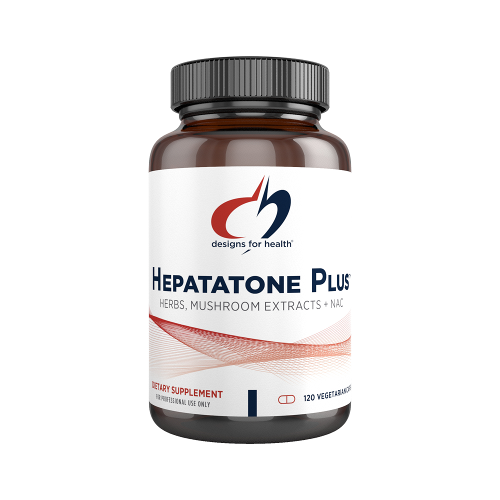 Hepatatone Plus, 120 Veg Capsules, by Designs For Health