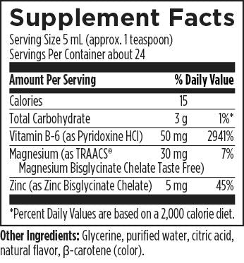 Vitamin B-6 Liquid, 4 Oz, by Designs For Health