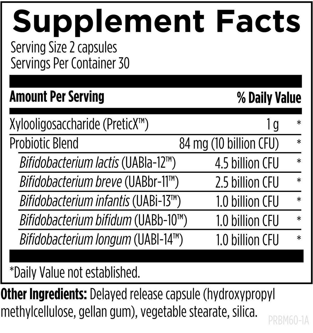 PrebioMed XOS, 60 Veg Capsules, by Designs For Health