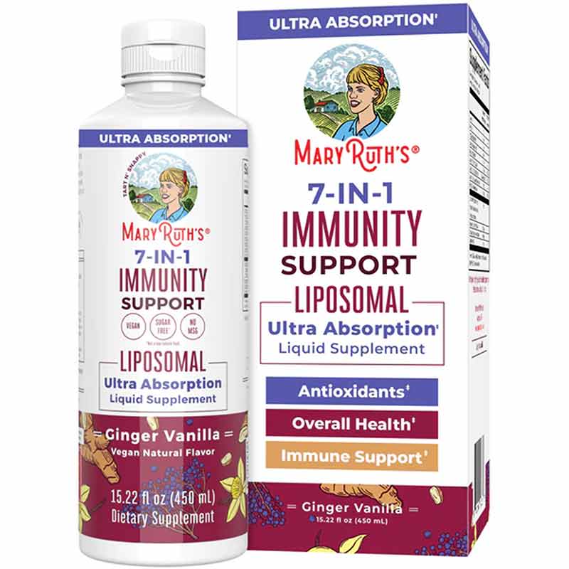 7-in-1 Immunity Support Liposomal, by MaryRuth's Organics