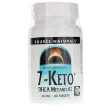 7-Keto DHEA Metabolite 50 Mg, 30 Tablets, by Source Naturals