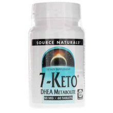 7-Keto DHEA Metabolite 50 Mg, 60 Tablets, by Source Naturals