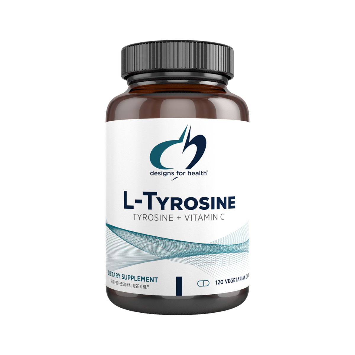 L-Tyrosine, 120 Veg Capsules, by Designs For Health