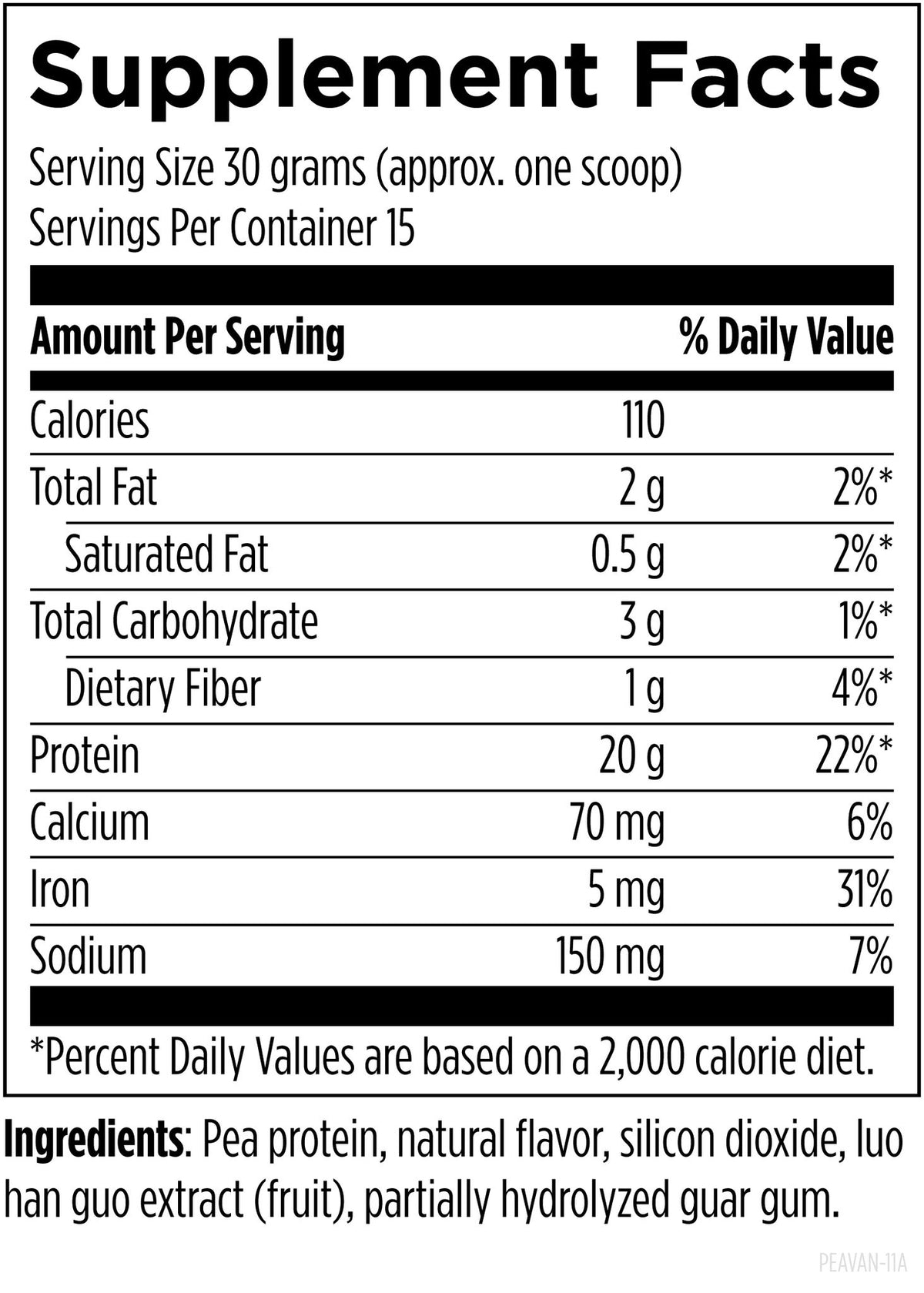 PurePea Protein, by Designs For Health