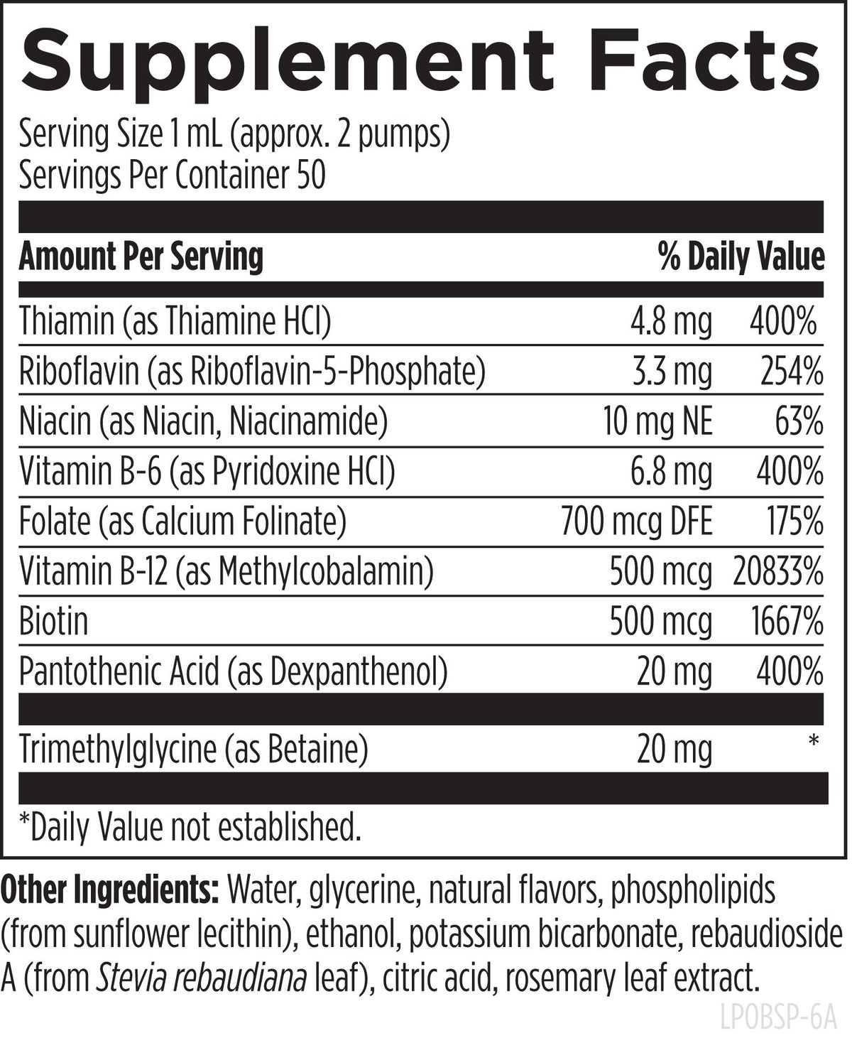 Liposomal B Supreme, 1.7 Oz, by Designs For Health