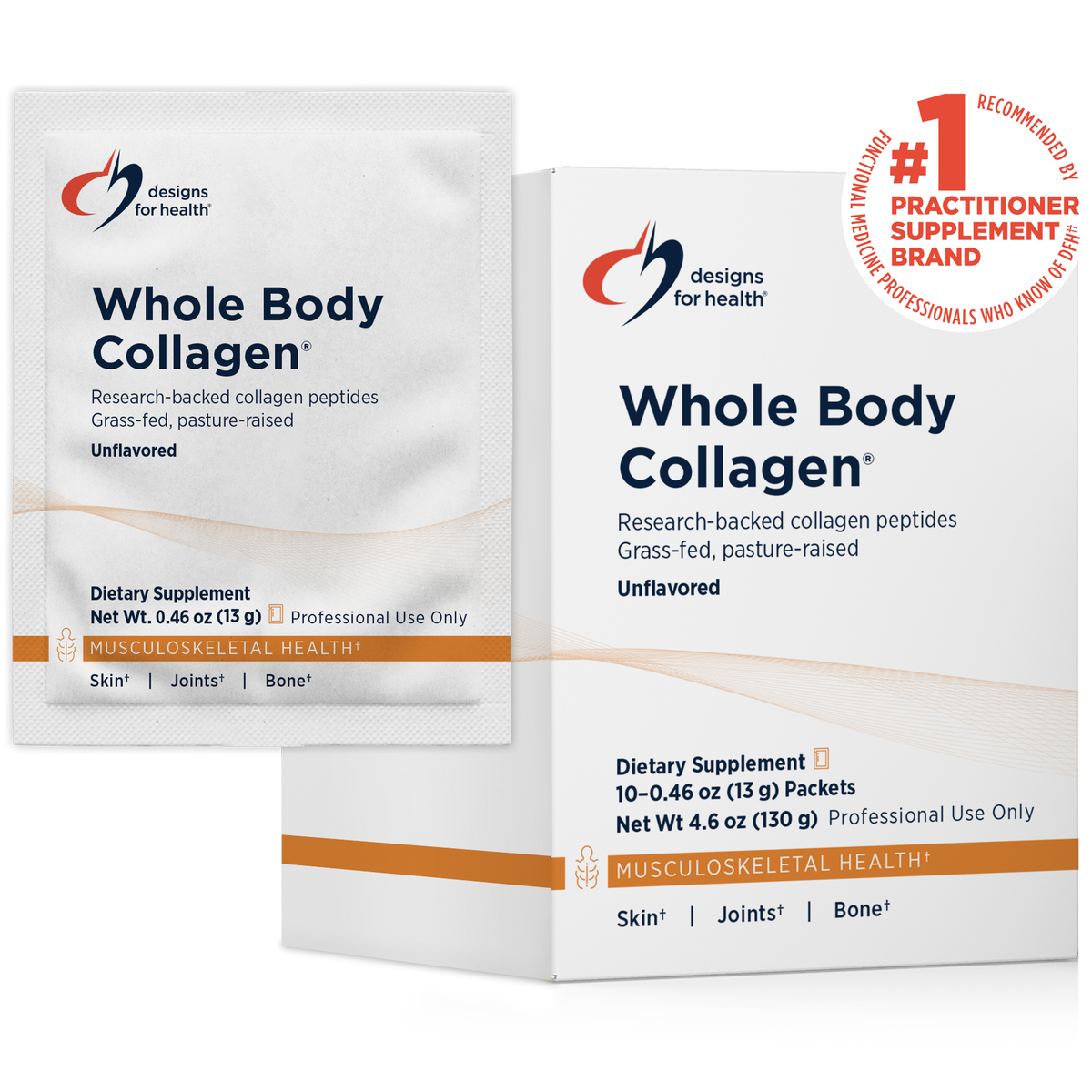 Whole Body Collagen Packets, by Designs For Health