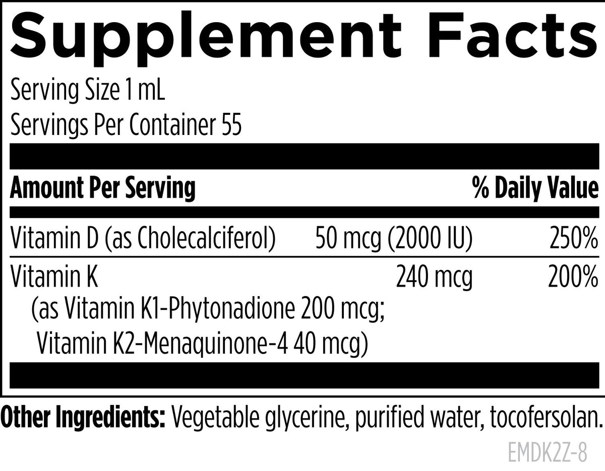 Emulsi-D3 Synergy, 2 Oz, by Designs For Health