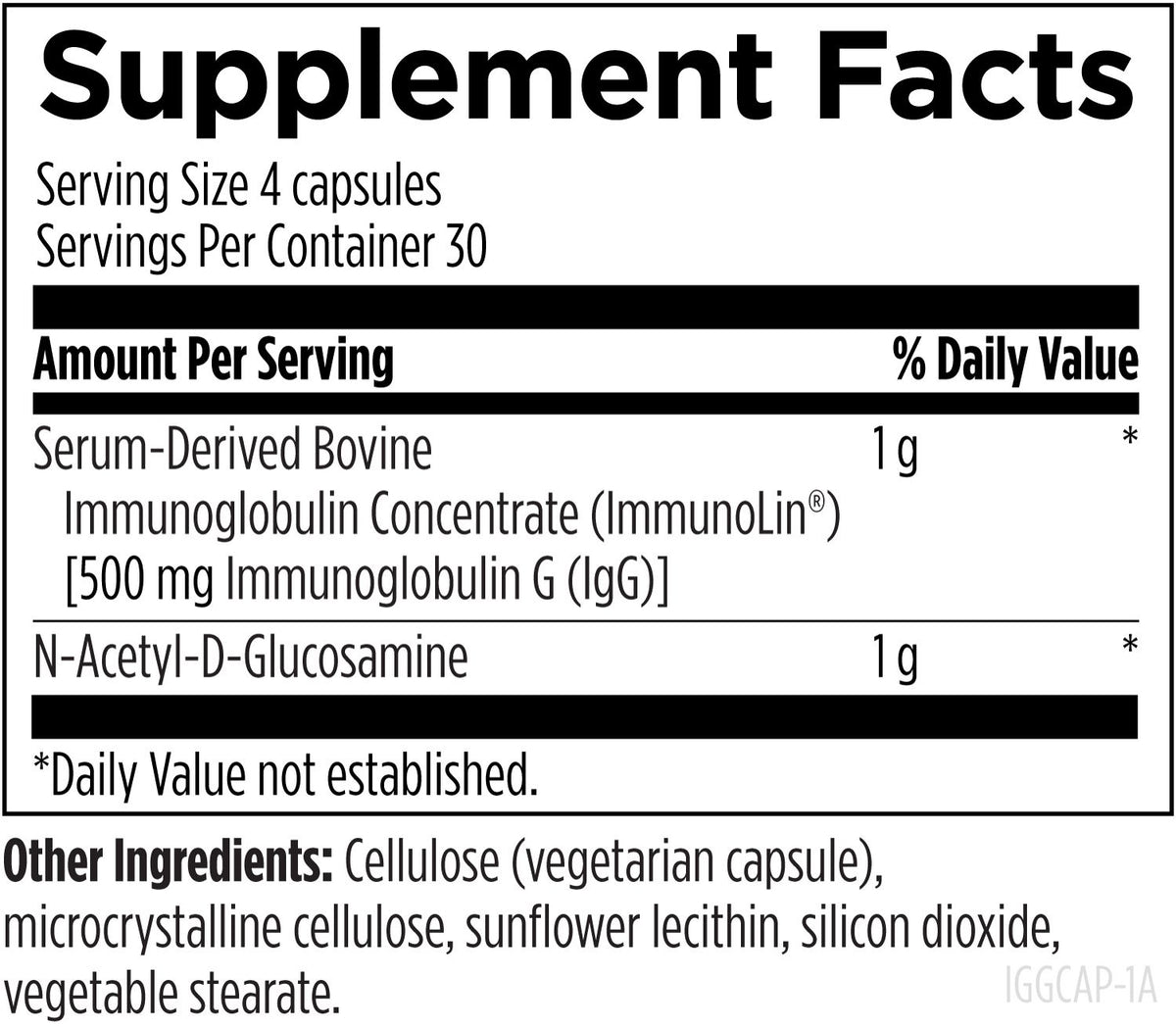 IgGI Shield, 120 Capsules, by Designs For Health