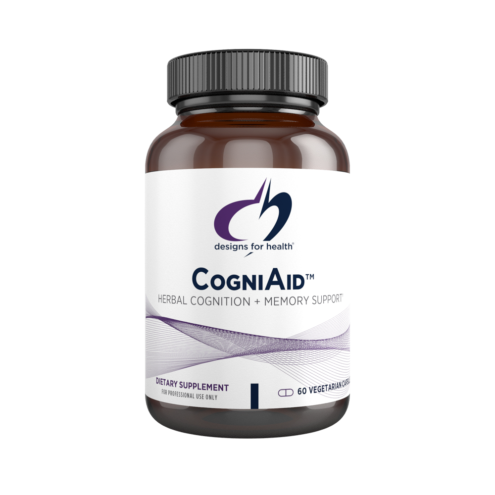 CogniAid, 60 Veg Capsules, by Designs For Health