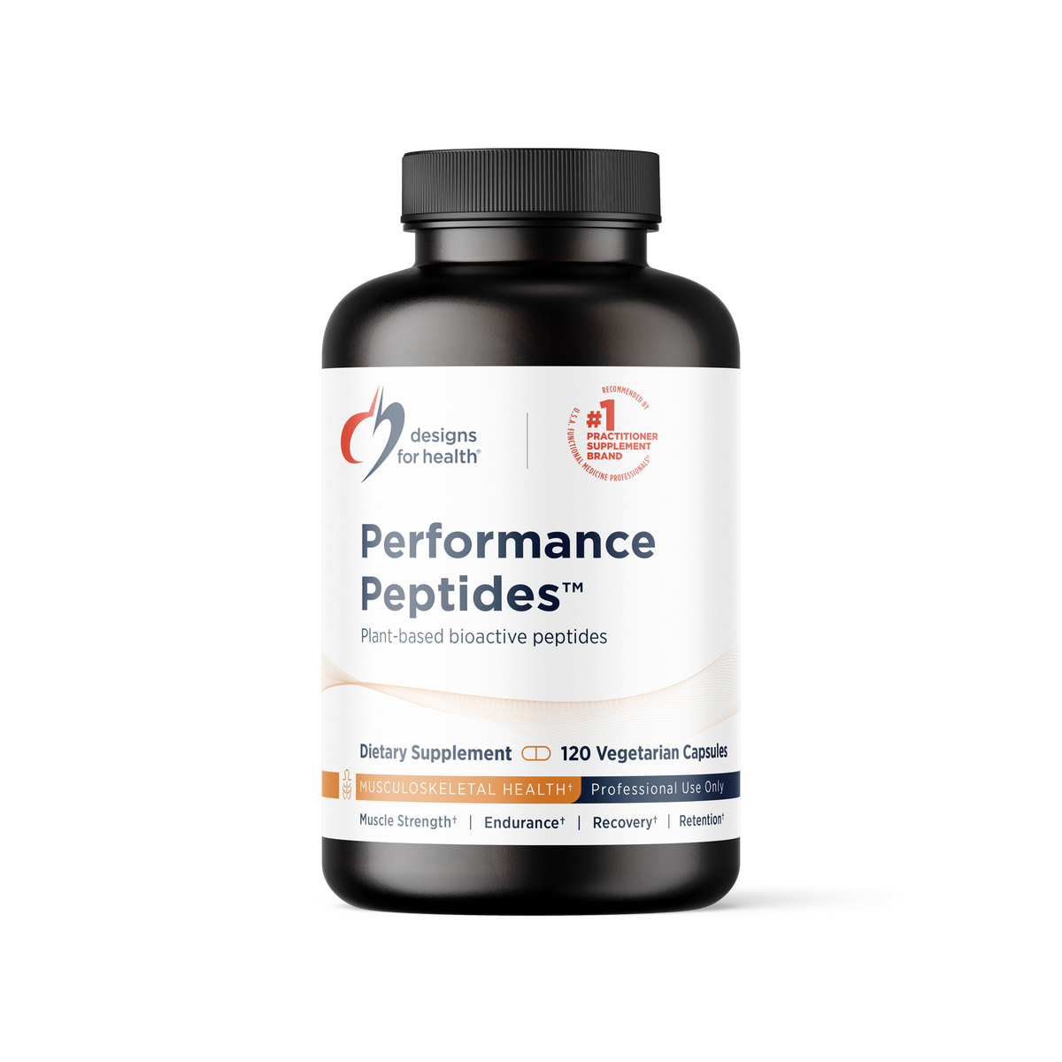 Performance Peptides, 120 Veg Capsules, by Designs For Health