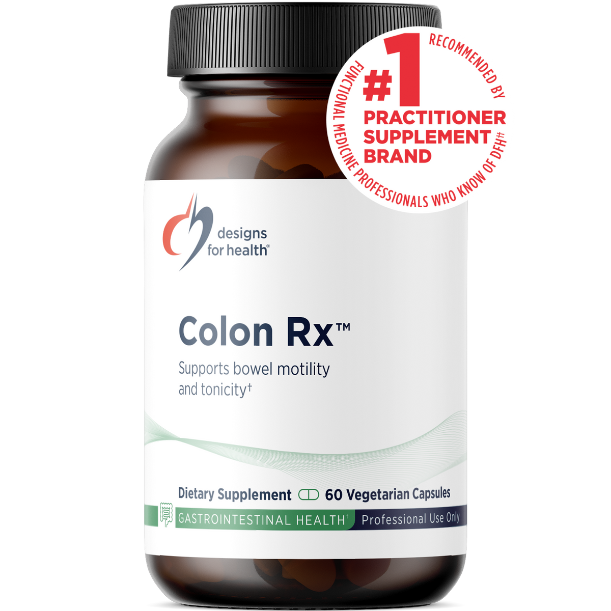 Colon Rx, 60 Veg Capsules, by Designs For Health