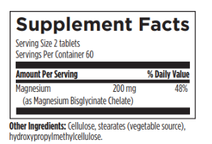 Magnesium Chelate, 120 Tablets, by Designs For Health