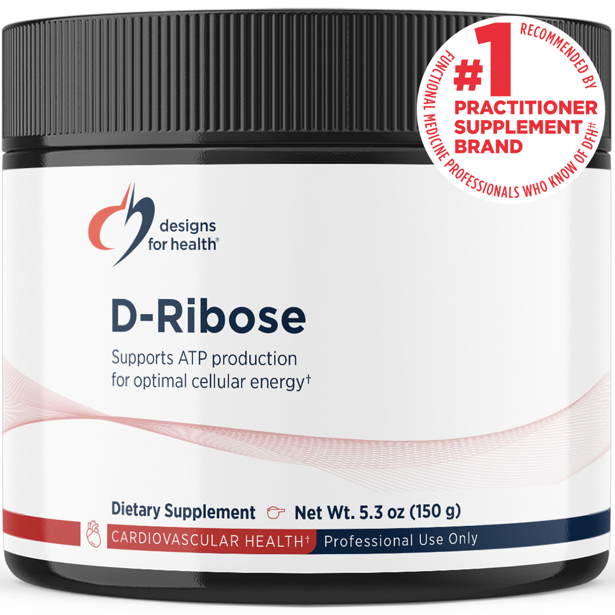 D-Ribose, 5.3 Oz, by Designs For Health