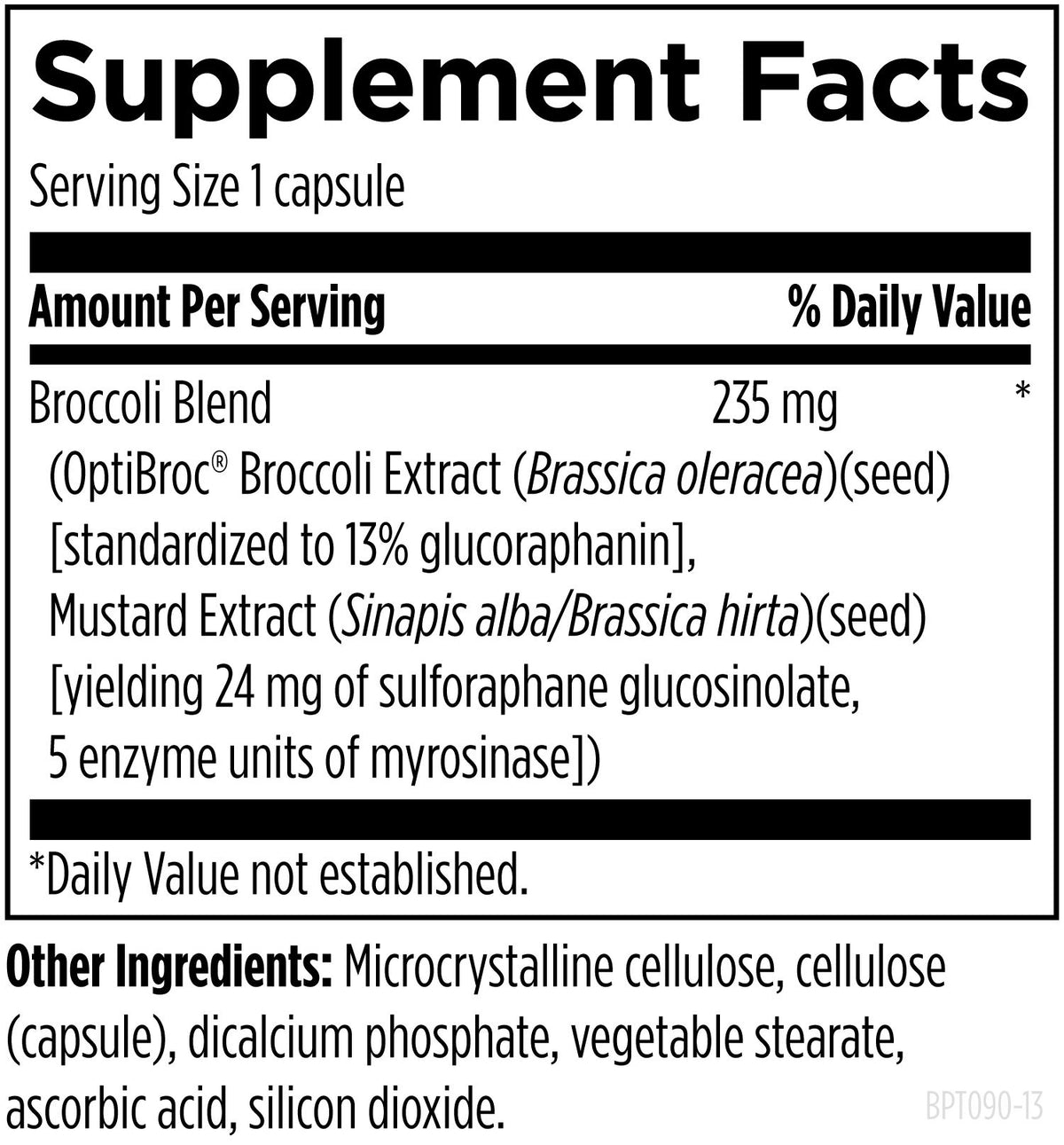 BroccoProtect, 90 Veg Capsules, by Designs For Health