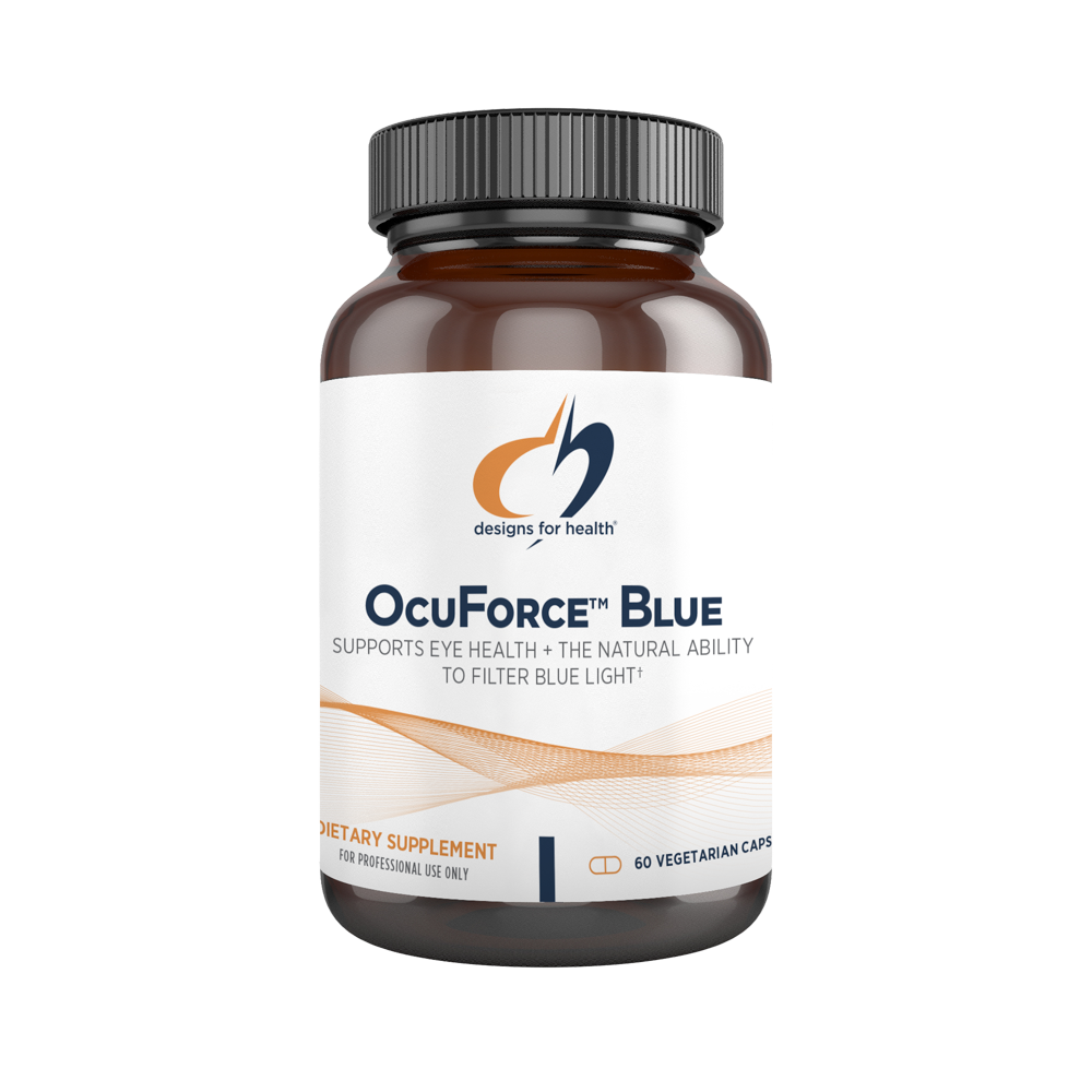 OcuForce Blue, 60 Veg Capsules, by Designs For Health