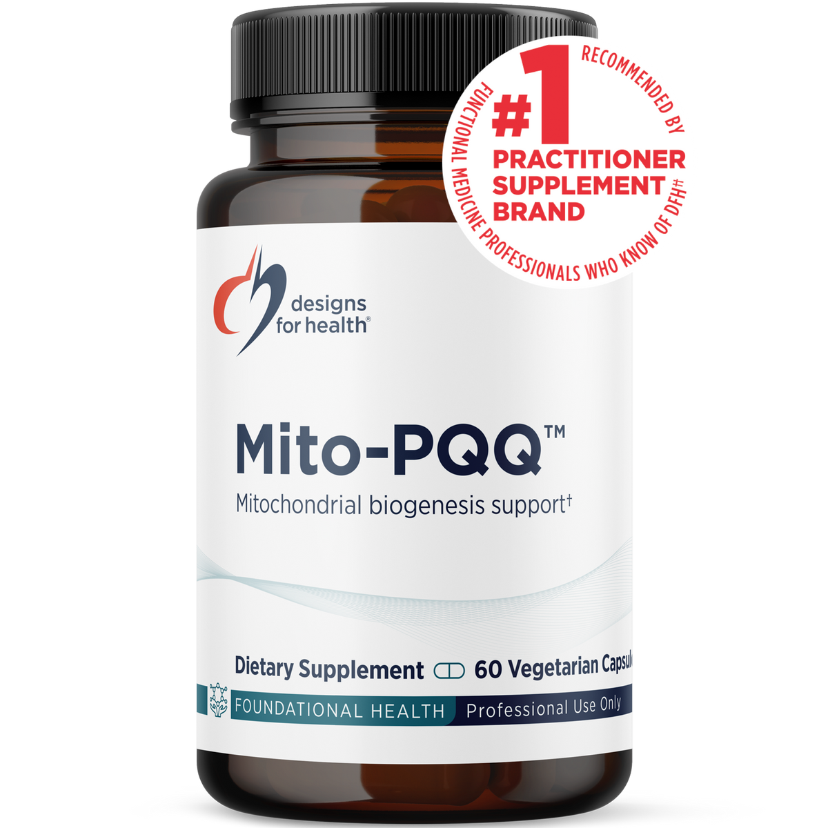 Mito-PQQ, 60 Veg Capsules, by Designs For Health