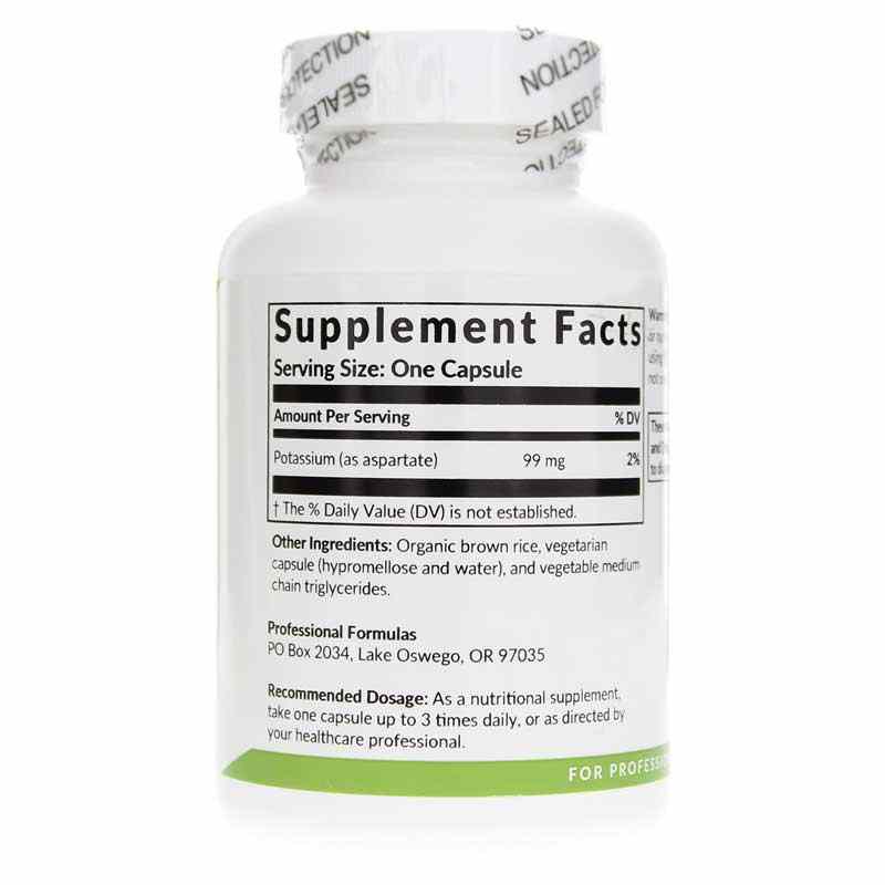 99K Potassium Capsules, by Professional Formulas, image #2
