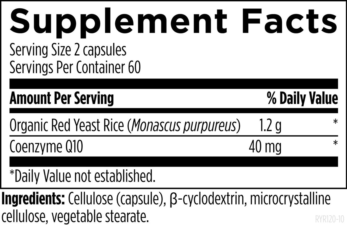 RYR Synergy, 120 Veg Capsules, by Designs For Health