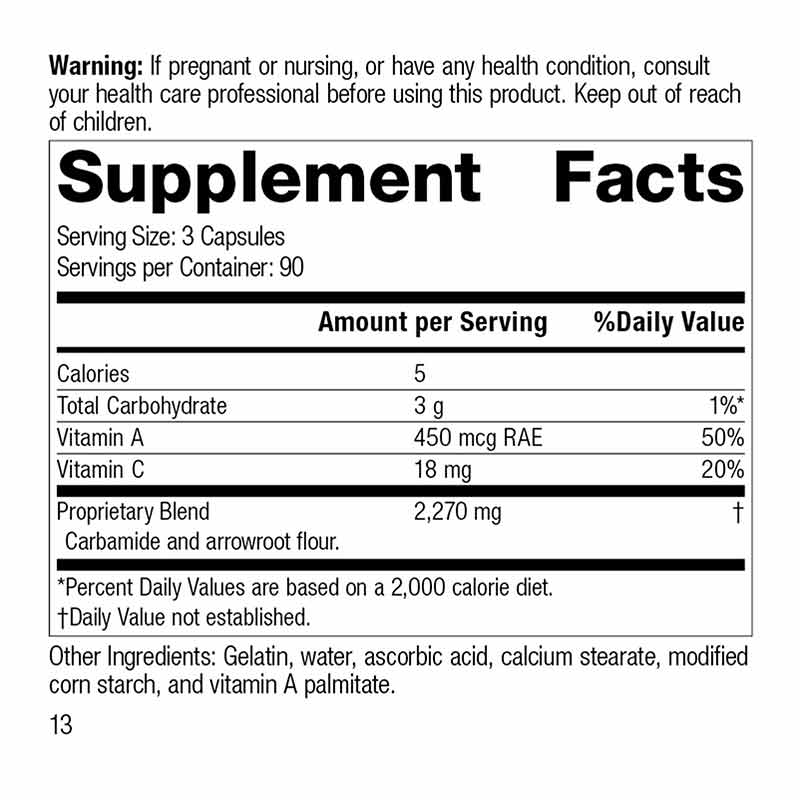A-C Carbamide, 270 Capsules, by Standard Process, image #2