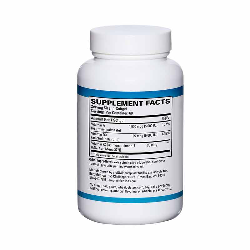 A-D-K2 Cardio Health, by EuroMedica, image #2