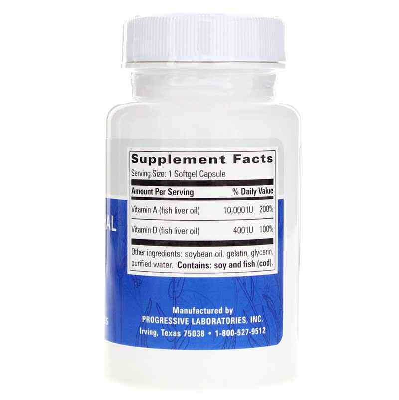 A & D Natural Capsules, by Progressive Labs, image #2