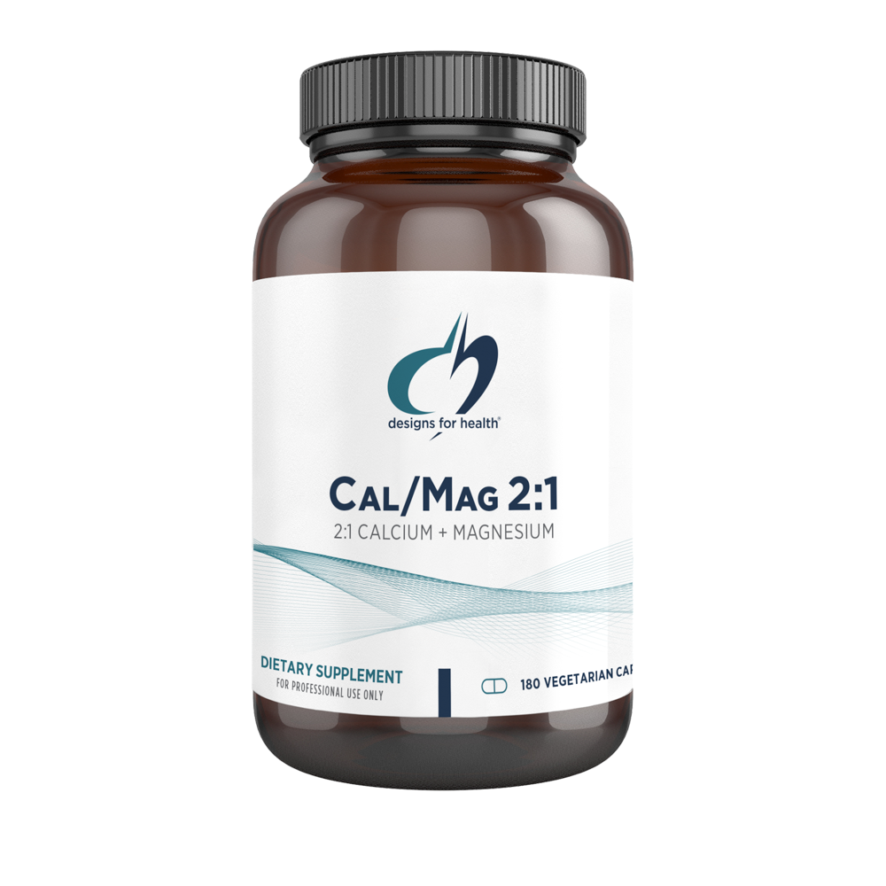 Cal/Mag 2:1, 180 Veg Capsules, by Designs For Health