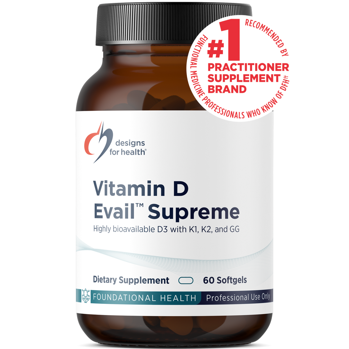 D-Evail Supreme, 60 Softgels, by Designs For Health