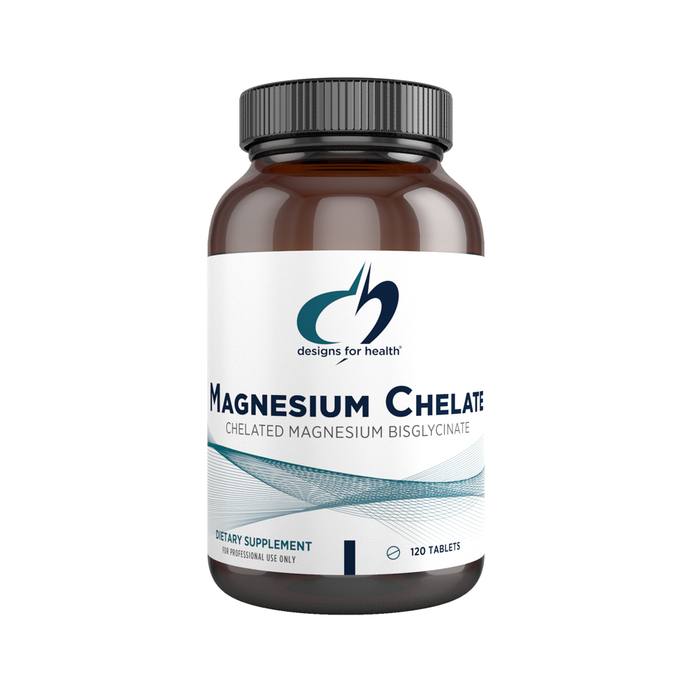 Magnesium Chelate, 120 Tablets, by Designs For Health