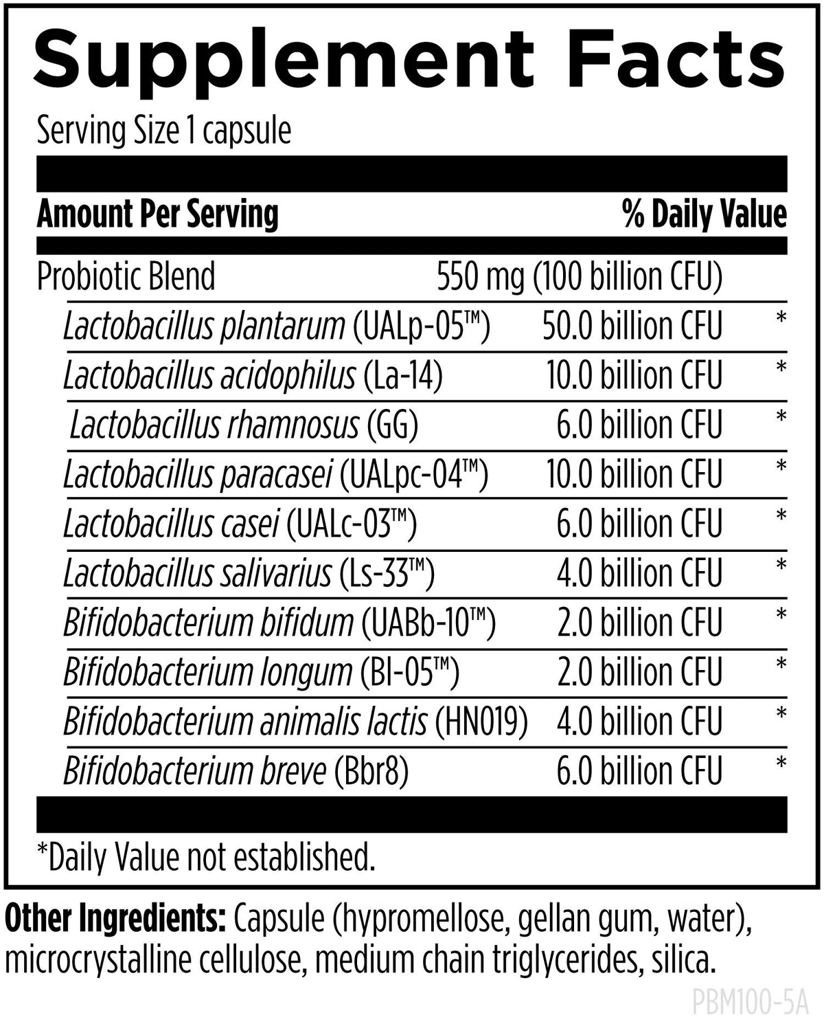 ProbioMed 100 Billion CFU Probiotics, 30 Veg Capsules, by Designs For Health