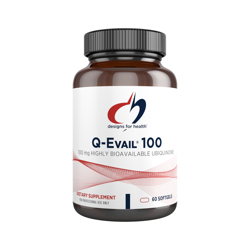 Q-Evail 100, 60 Softgels, by Designs For Health