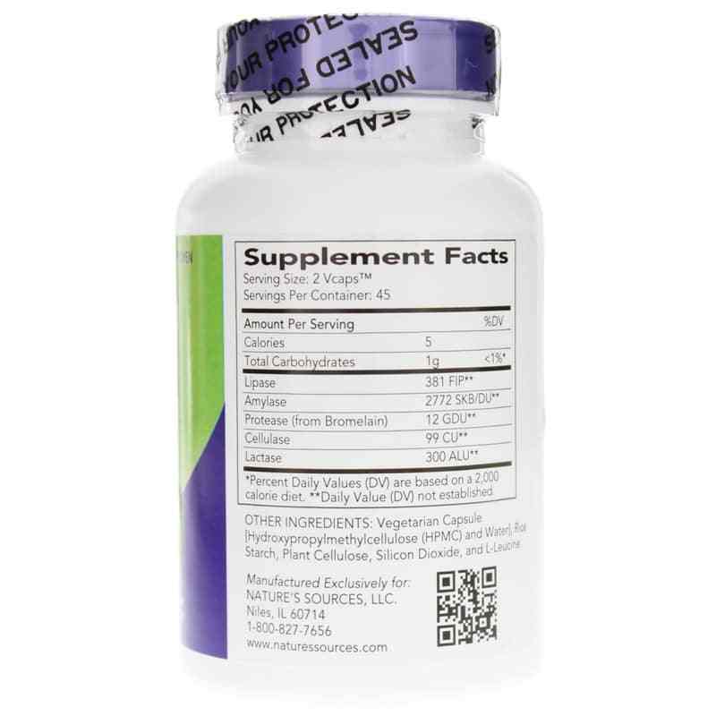 AbsorbAid Digestive Support, 90 Veg Capsules, by Natures Sources, image #2