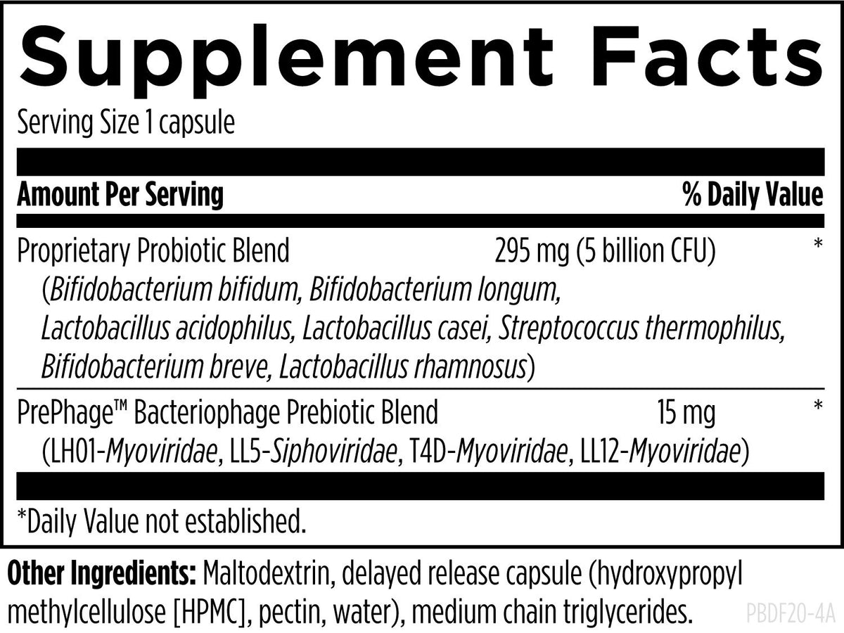 Probiophage DF, by Designs For Health