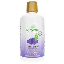 Acai Gold Certified Organic Acai 100% Juice, 32 Oz, by Dynamic Health